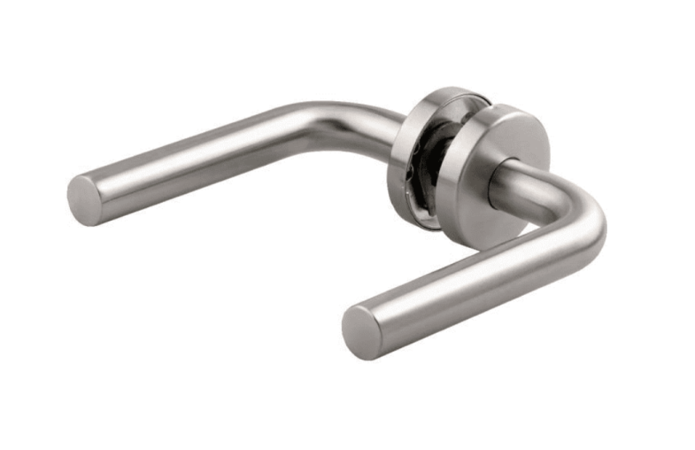 LC1 handle set on rose, stainless steel cane spout