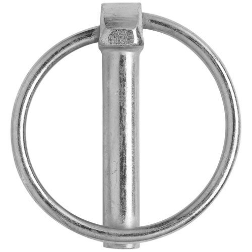 Pasador de clip de acero galvanizado de 7 mm de diámetro, 1 pieza