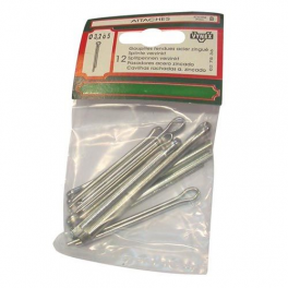 Split pins assorted diameter 3.2 to 5 mm, 12 pieces - Vynex - Référence fabricant : 511444