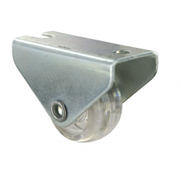 Roulette drill éco D. 25 mm transparente à platine fixe - CIME - Référence fabricant : 54630