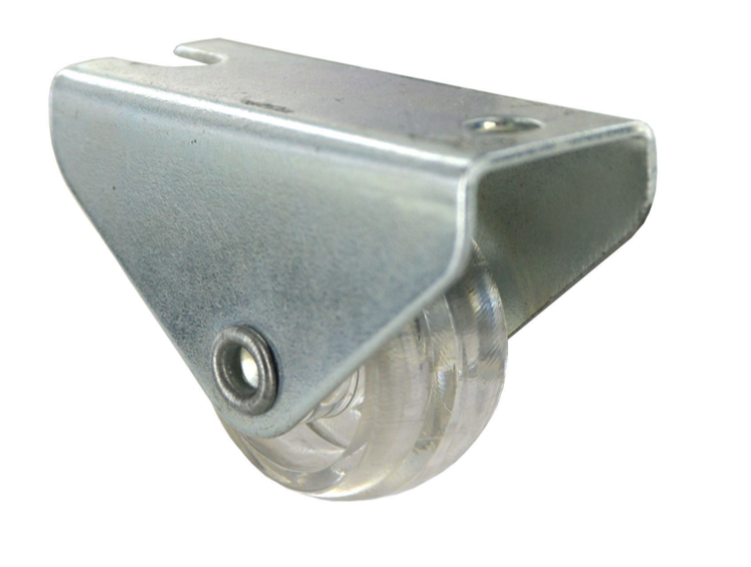 Eco-Drill-Rolle D. 25 mm, transparent, mit fester Platte