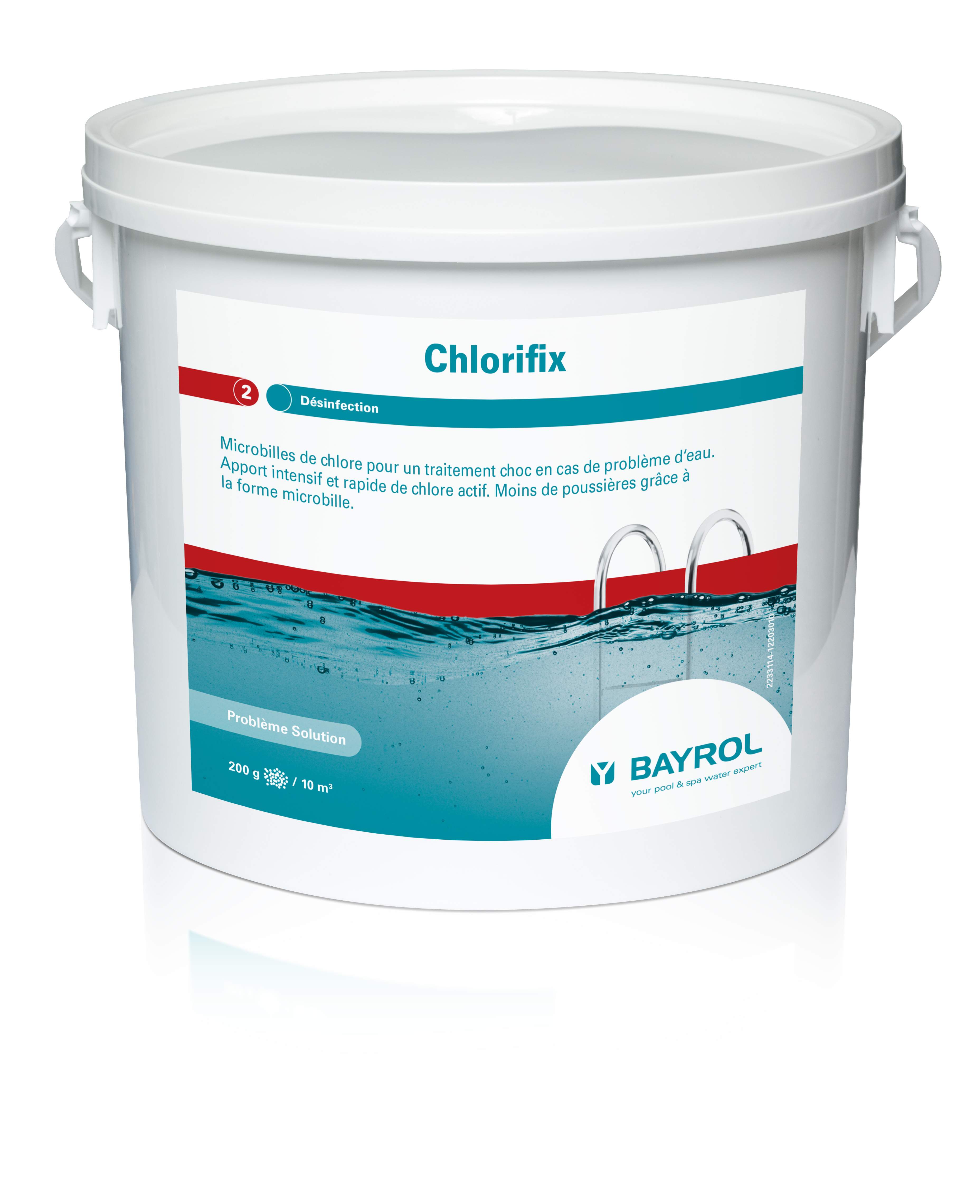 CHOQUE DE CLORO 5Kg CHLOROFIX Micro-Bi Bayrol
