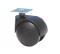Rueda con freno NOVO D. 75 mm negra con base giratoria, H. 102 mm - CIME - Référence fabricant : INTRO52935