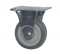 Castor with brake NOVO D. 75 mm black with swivel plate, H. 102 mm - CIME - Référence fabricant : INTRO54576