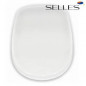 Solapa de asiento Selles Marly 1 blanco, montaje horizontal (00100861)