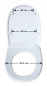Abattant Selles Marly 1 blanc, fixation horizontale (00100861)