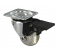 Castor with brake NOVO D. 75 mm black with swivel plate, H. 102 mm - CIME - Référence fabricant : INTRO54646