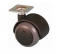 Castor with brake NOVO D. 75 mm black with swivel plate, H. 102 mm - CIME - Référence fabricant : INTRO54686