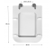 SELLES Carat toilet seat, white - ESPINOSA - Référence fabricant : COIABCARATB