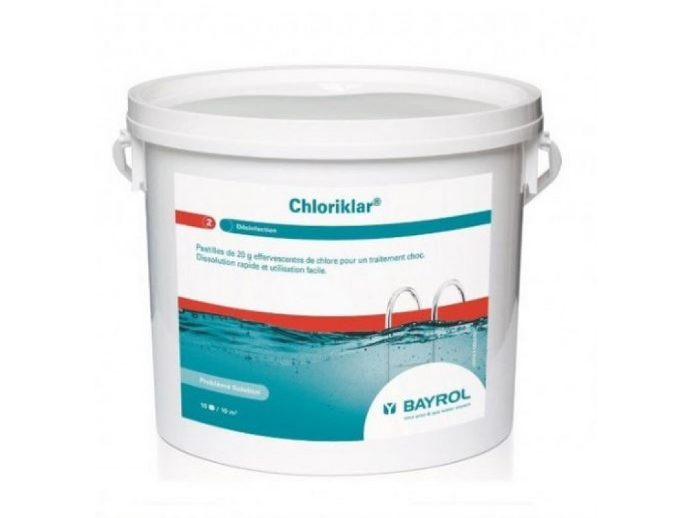 Chlorine shock bayrol 5kg chloriklar