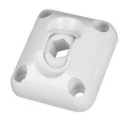 Rótula para persiana enrollable con manivela, hexágono de 10 mm - CIME - Référence fabricant : CQ.13413.1