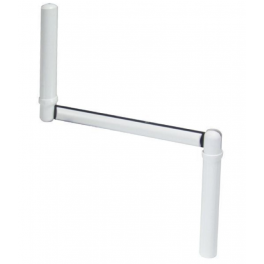 Crank handle for roller shutter rod, diameter 12 mm, length 410 mm - CIME - Référence fabricant : BB.13421.1