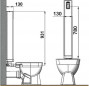 6L "TUBCHASS" opbouwtank met zijvoeding