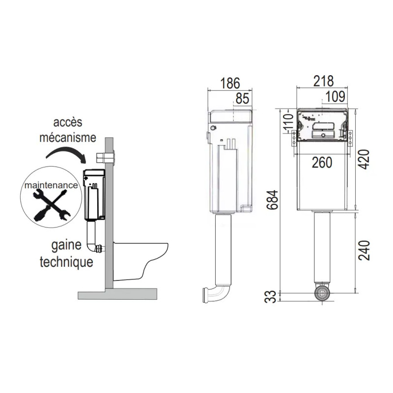 Regiplast - Joint de soupape de réservoir Régiplast Angle 400
