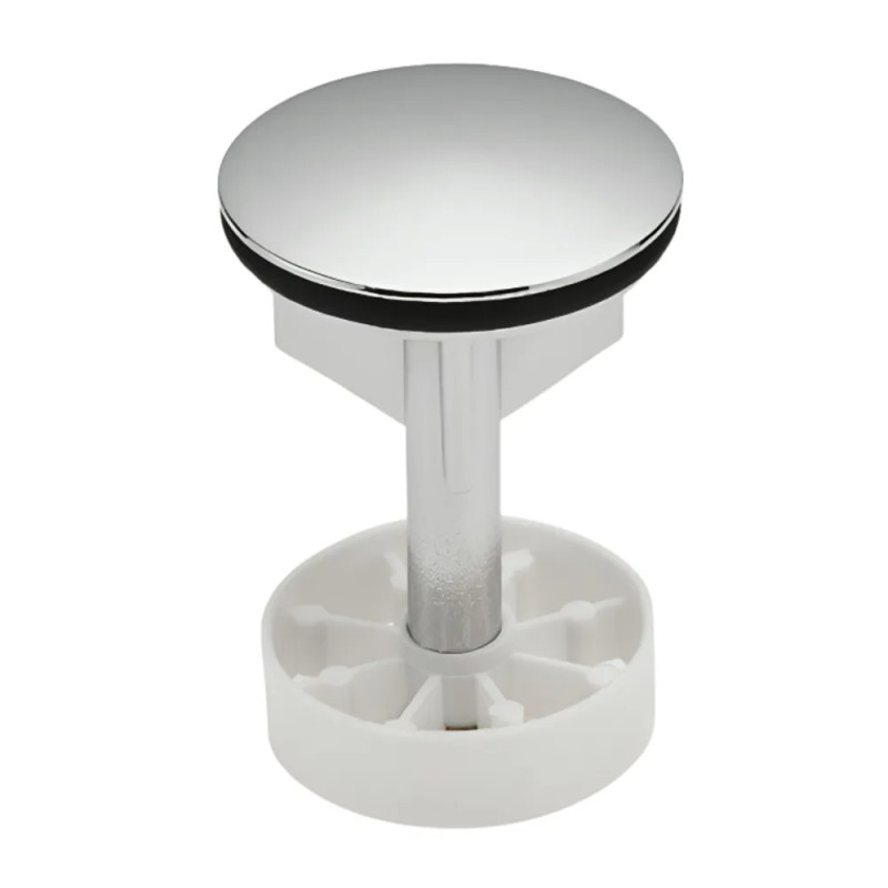 Schoepafsluiter - Wastafelafvoer en afvoerplug, D. 39 mm, messing verchroomd