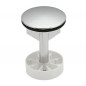 Schoepafsluiter - Wastafelafvoer en afvoerplug, D. 39 mm, messing verchroomd