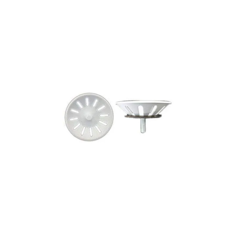 Verwijderbare mand Wit PVC diameter 75 mm