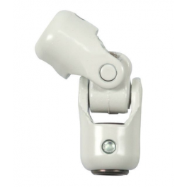 Roller shutter toggle joint, 7 mm hexagonal, 12 mm rod, white steel - CIME - Référence fabricant : CQ.13519.1