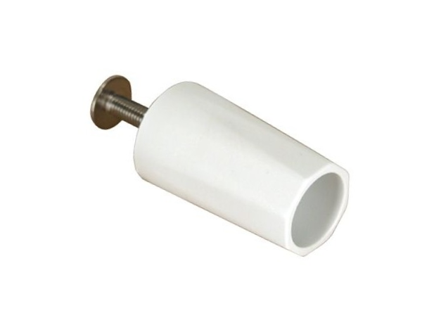 Stop for all types of roller shutter cone D.22mm, L.40mm with screw M6x20mm