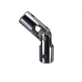 Genouillière, articulation de volet roulant, pour tige D. 12 et tringle 12 mm, acier chromé - CIME - Référence fabricant : CQ.13040.1
