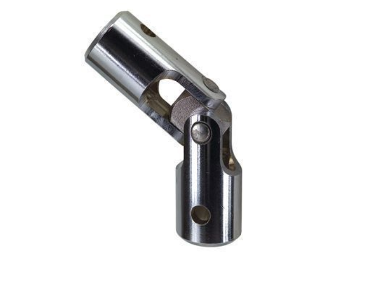 Articulación de rodilla, articulación de persiana, para varilla D. 12 y varilla 12 mm, acero cromado