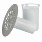 Stainless steel drain cup 84 mm for shower tray hole 60 mm Stainless steel drain cup 84 mm for shower tray hole 60 mm