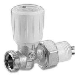 Straight radiator valve 1/2 Gauge 16 - Giacomini - Référence fabricant : R432X033