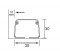 Goulotte pour tuyau de condensation H30xL35 mm, 2 mètres - CBM - Référence fabricant : CBMGOCLI04280