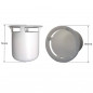 Tasse für Ablaufventil für Duschwanne Durchmesser 90, Durchmesser 80, H.74 Tasse für Ablaufventil für Duschwanne Durchmesser 90, Durchmesser 80, H.74