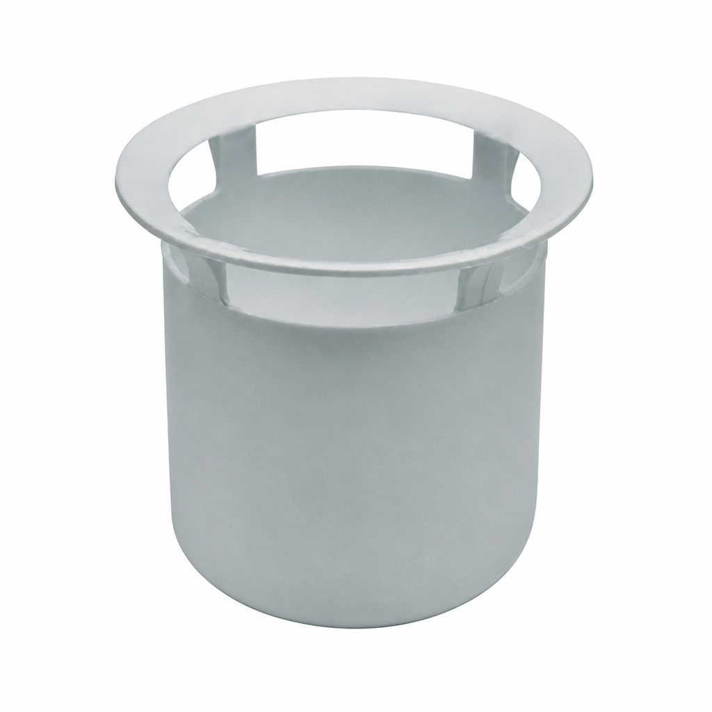 QUARKZMAN Tubo Redondo Rígido De PVC De 8 Mm De Diámetro Interno, 10 Mm De Diámetro Externo, 8 Pulgadas De Longitud, Color Gris Oscuro De Alta Resistencia Para Tuberías De Agua