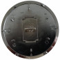 Verchroomd ABS deksel van 120 mm met afvoerbuis van 90 mm diameter