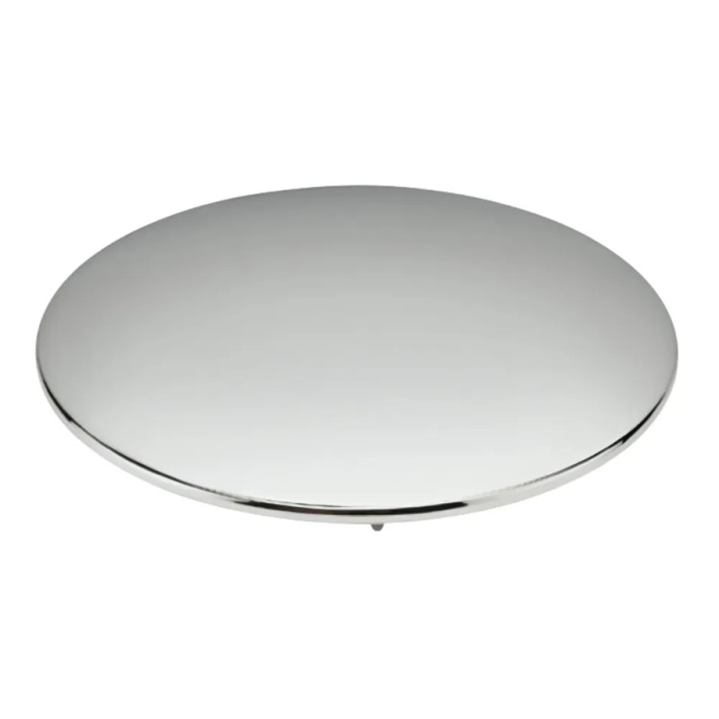 Doucheputje diameter 120 mm verchroomd metaal