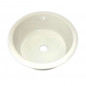 Ronde OLERON kom diameter 455 mm met afvoer