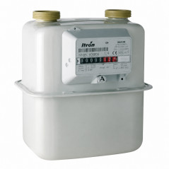 Contador de gas doméstico G4 baja presión 6 m³/h DN20 CEE