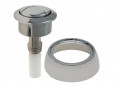 Bouton double poussoir 3/6 L, mécanisme de chasse WC, chromé Bouton double poussoir 3/6 L, mécanisme de chasse WC, chromé