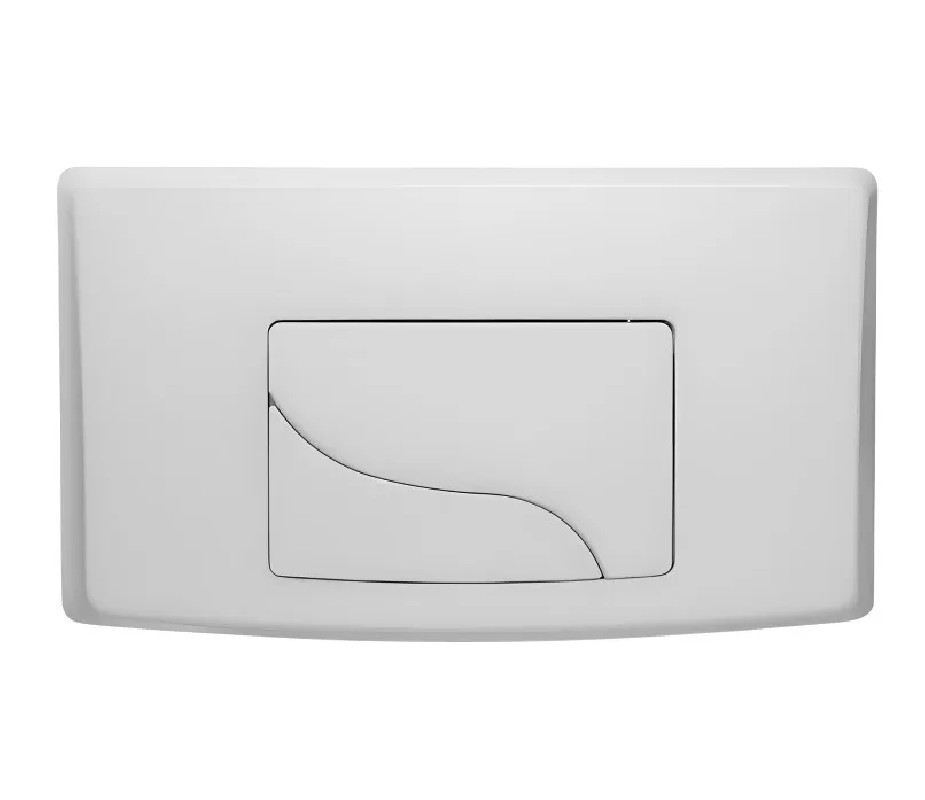 Bedieningspaneel met twee toetsen, Siamp integra, Bâtichasse 500 en 535, wit
