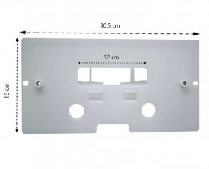 Bevestigingsframe met ontgrendelarm voor SIAMP WC-plaat Bâti 500