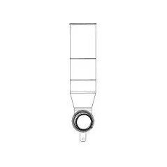 Supply elbow with seal
