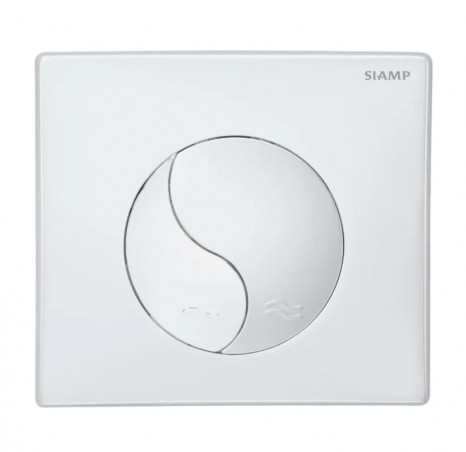 Plaque YIN YANG blanche