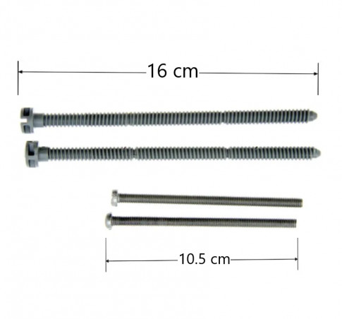 Control shafts for frame plate 500