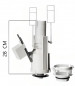 spoelmechanisme reservoir hangtoilet Siamp 1100 dubbel volume