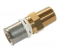 Brass nickel-plated multi-layer fixed male fitting 15x21/20mm - PBTUB - Référence fabricant : PBTRAMCRXSM220