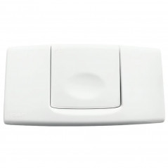 Plaque de commande EGEA Blanche, 1 touche
