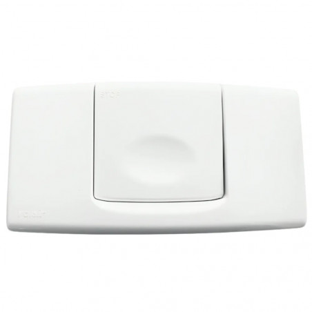 Plaque de commande EGEA Blanche, 1 touche