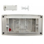Valsir EGEA wc-bedieningspaneel voor enkele inbouw, wit