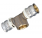 Radial type male multilayer brass elbow 12x17/16mm without lead - PBTUB - Référence fabricant : PBTTEMCRXSTF1032