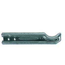 Cast iron radiator support with 4 columns, in galvanized steel, to be embedded 26cm - Fix-izi - Référence fabricant : SUP104