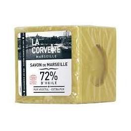 Jabón de Marsella extra puro 72% de aceite, 300g. - LA CORVETTE - Référence fabricant : 245458