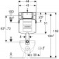 Geberit Sigma inbouwreservoir 12 cm, 6 / 3 liter