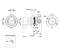 Mechanical mixing valve for shower cubicle or panel - Sarodis - Référence fabricant : SARMIFR20633023CBI